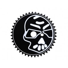 Steel Sprocket Skull 1/2 x 1/8 44t Black/White