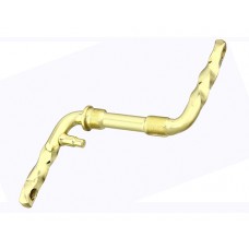 Twisted One Piece Crank 4" (102mm) Gold