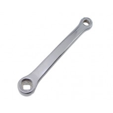Steel Left Crank Arm 6 1/2" Square Taper Design Chrome