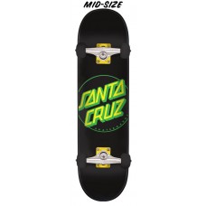 7.25in x 29.9in Classic Dot Santa Cruz Skateboard Complete