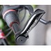 WAKE Paired Glossy Aluminum Alloy Bicycle MTB Handlebar Bar End with Rubber Lock-on Cover