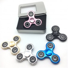 EDC Toys Triangular Hand Spinner Metal Plate Professional Fidget Spinner